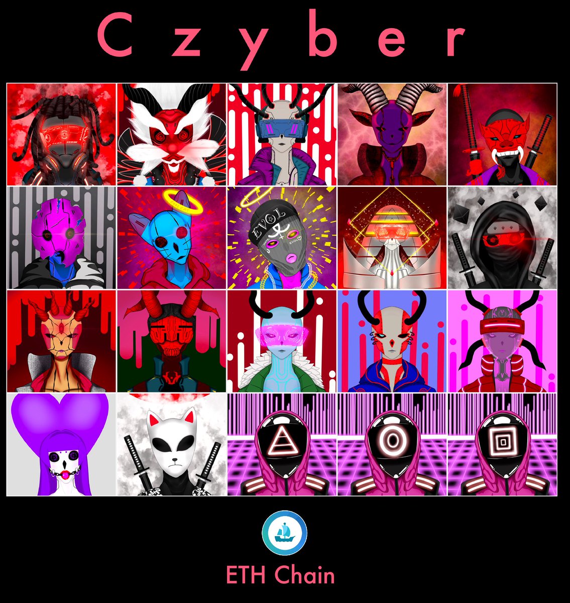 czyofart's tweet photo. 2 Styles, 2 Collections.

Czyber > https://t.co/Ssh0FHJeFb

Psychsouls > https://t.co/j6yJr3CdfP

#NFTCollector #NFTcommunity #NFTartists #NFTs #NFTTHAILAND #psychsouls #czyber #nft #OpenSeaNFT https://t.co/SSoL64sb1W