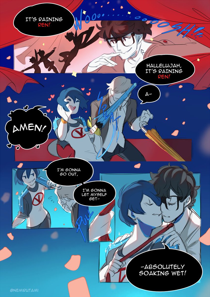 reposting the only persona comic of mine that matters 
