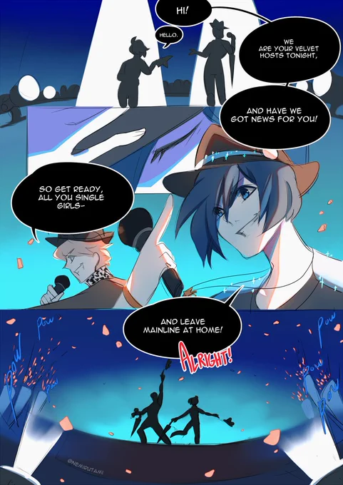 reposting the only persona comic of mine that matters 