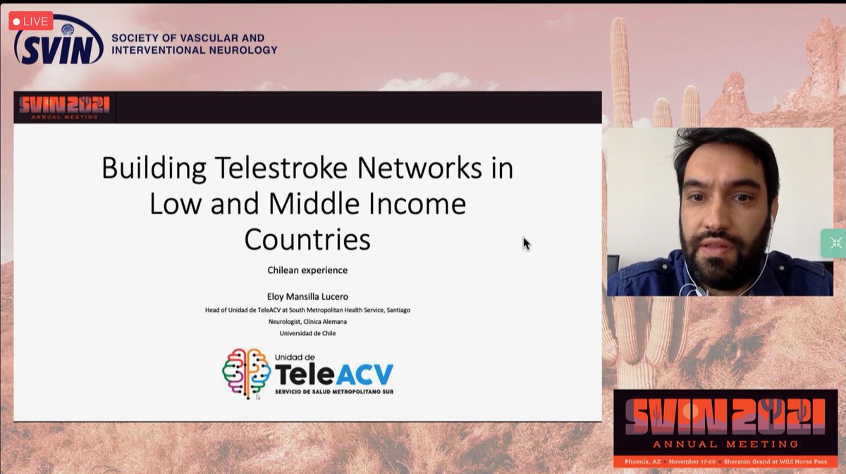 Maj_ShyamMD's tweet photo. Frontiers of Telemedicine with Dr Eloy Lucero. #SVINAM @svinsociety #SVIN2021 https://t.co/5Db4MEQzaz