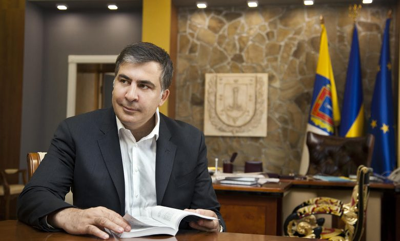 Mikheil Saakashvili photographed in Ukraine in 2015 by Guram Muradov/Civil.ge