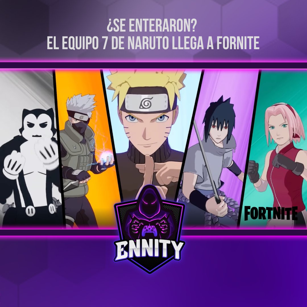 ennitycl's tweet photo. NOTICIÓN!
Tod@s sabíamos que iba a suceder y hoy es el día que se anuncian mas de 10 items y skins para comprar desde 1500 pavos con el lore Naruto.

Con esto damos inicio al universo #EnniNoticias donde les mantendremos informados de varias novedades.
#Ennity #EnnityCL https://t.co/ju2utsza0e