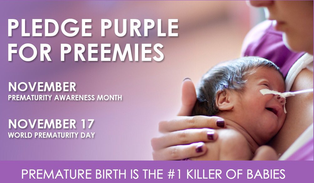 warmbabyproject's tweet photo. #WorldPrematurityDay 💜 https://t.co/QBoL6DVKkA