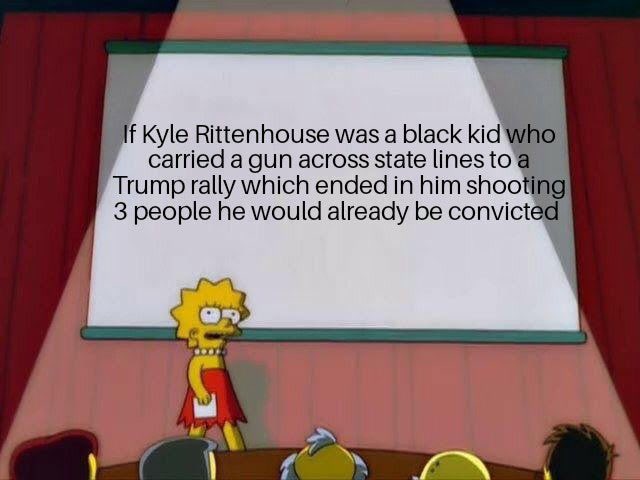 Show me the lie. #kylerittenhouseisamurderer #magaterrorist