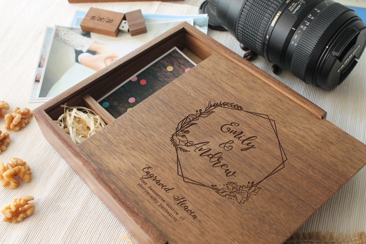 Excited to share the latest addition to my #etsy shop: Personalised Wooden Keepsake Photo Album Box and Usb for photographers, Christmas gift for couples etsy.me/3Huu2G4 #brown #wedding #christmas #rustic #woodenusb #personalisedusb #usbforphotographer #wedding