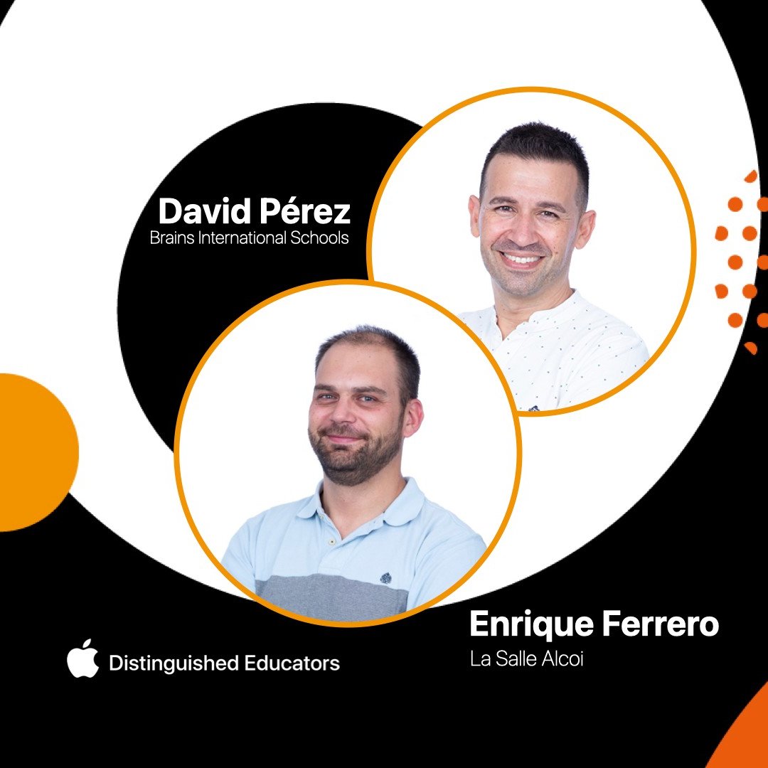 GoldenmacEDU's tweet image. ¿Quién nos acompaña el 📅 23 nov en el evento @AppleEDU?

🙋🏼‍♂️ @EnriqueFyQ y 🙋🏼‍♂️@davidpl79. #appledistinguishededucators

🙋🏼‍♀️ María Bustos. Directora de @colelitterator #appledistinguishedSchool

🙋🏼‍♂️ Antonio Ruiz y 🙋🏼‍♀️ @anacgoldenmac 

Apúntate 👉🏽 s.apple.com/dH8q3d7n5i

📅23 ⏰17:30