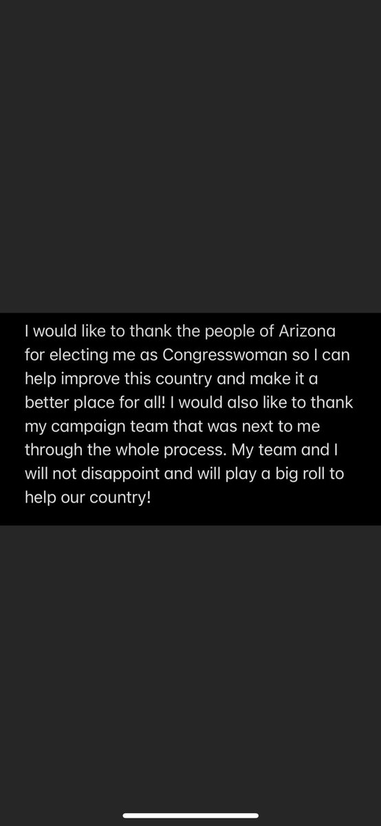 Thank you all for this opportunity!!