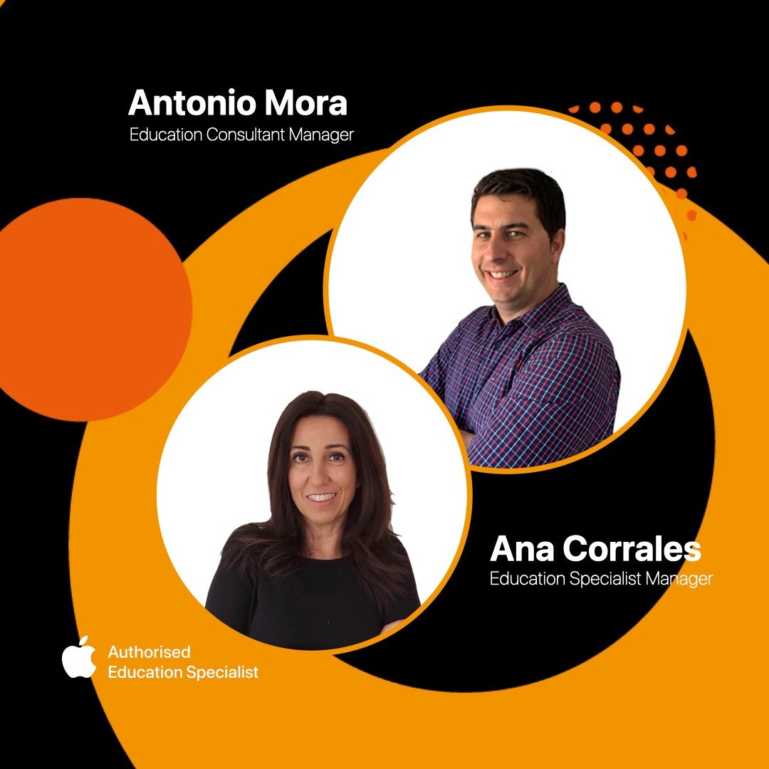 GoldenmacEDU's tweet image. ¿Quién nos acompaña el 📅 23 nov en el evento @AppleEDU?

🙋🏼‍♂️ @EnriqueFyQ y 🙋🏼‍♂️@davidpl79. #appledistinguishededucators

🙋🏼‍♀️ María Bustos. Directora de @colelitterator #appledistinguishedSchool

🙋🏼‍♂️ Antonio Ruiz y 🙋🏼‍♀️ @anacgoldenmac 

Apúntate 👉🏽 s.apple.com/dH8q3d7n5i

📅23 ⏰17:30