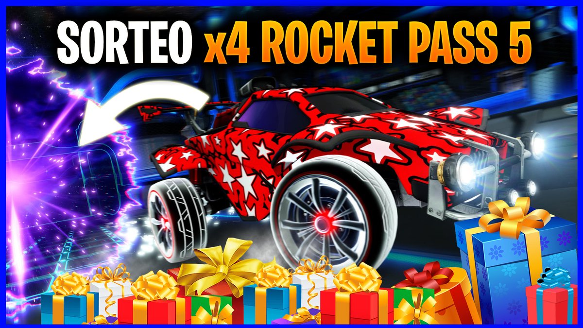 🎁SORTEO x4 ROCKET PASS 5 🎁
(Si ya tienes el pase, te damos 1.000 créditos)

🌐REQUISITOS:

🔹Seguirme en Twitter.
🔸Seguir a <a href="/nereaandrade7/">DfreezeGIRL🦋</a>
🔹Dar RT
🔹Menciona a 2 personas.

📅Termina 30 de Noviembre
⚠️Para todas las plataformas!

🍀Mucha Suerte! #Ad #rocketleague