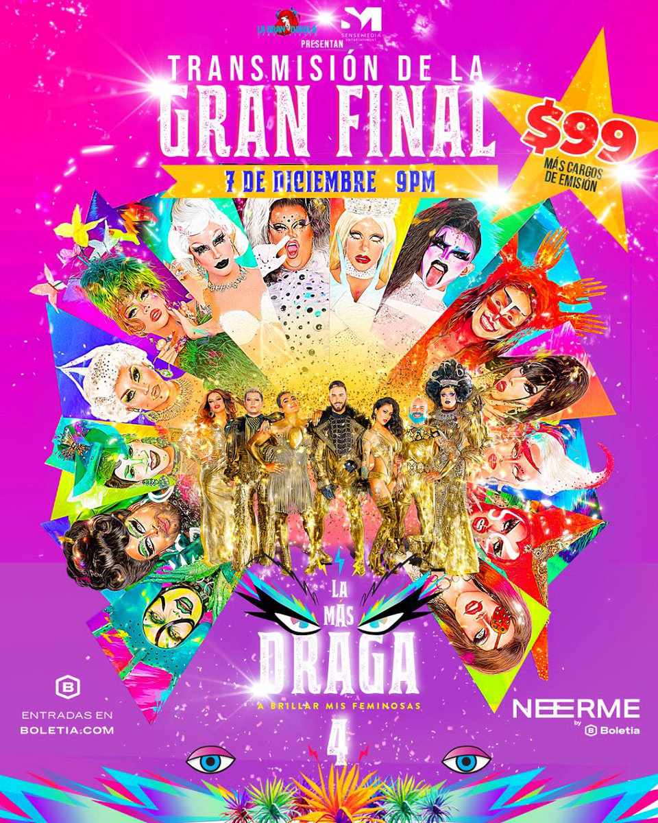 Lamasdraga's tweet photo. Ya están los accesos para ver nuestra Gran Final el martes 7 de diciembre por neerme. https://t.co/lrRLeOYbOE https://t.co/bVYlJQCCop