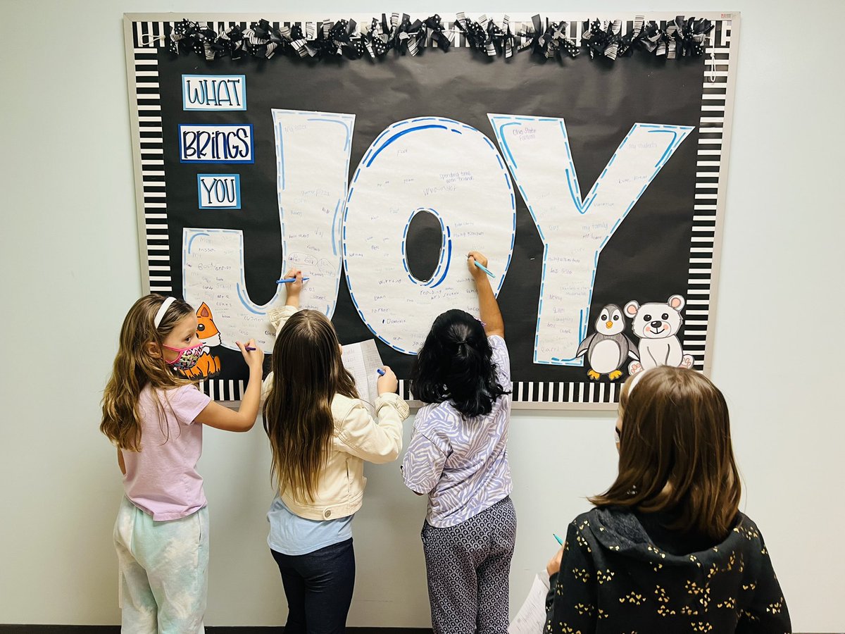 What brings you joy? #JOY #wyandotway <a href="/wesDCSD/">wesDCSD</a>