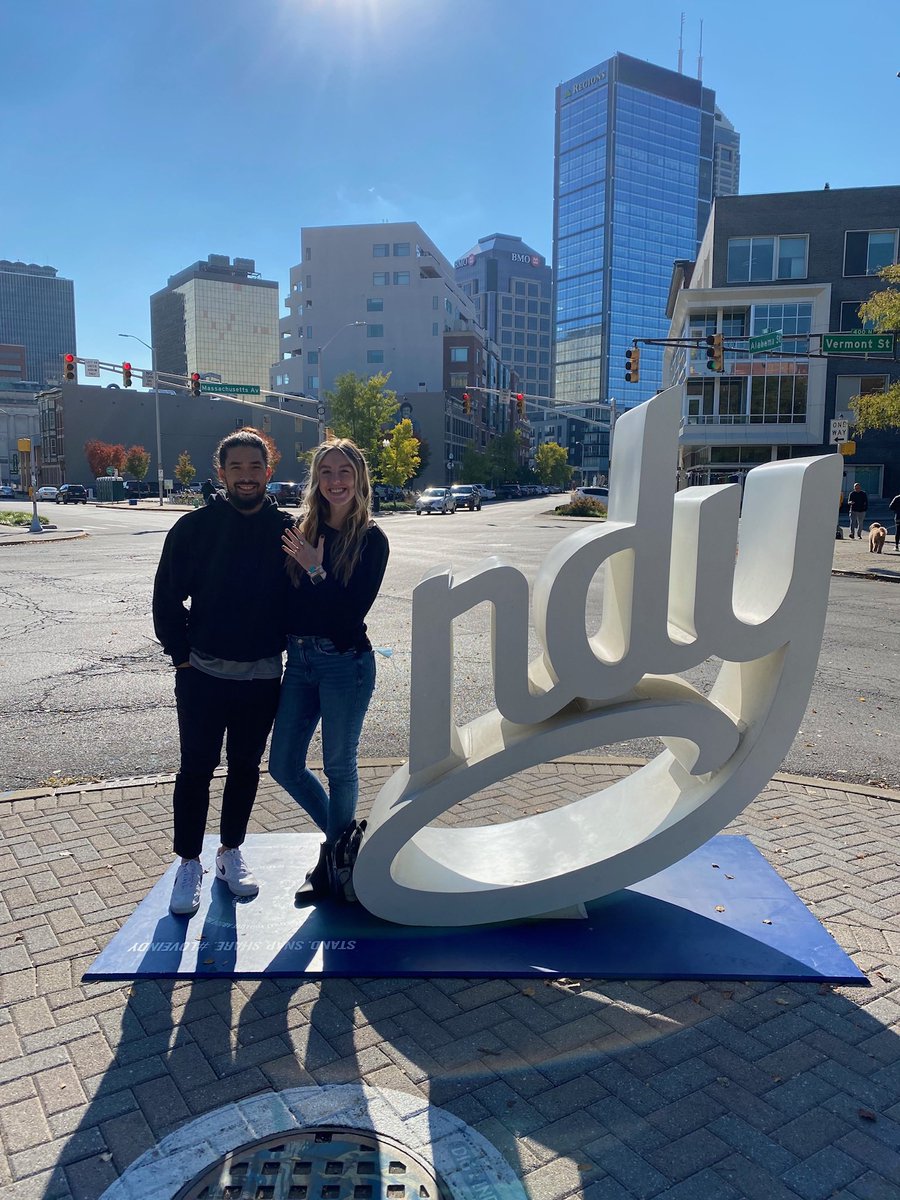 coachkumpin's tweet photo. A little update! Got engaged to my best friend! Love you hunny♥️ https://t.co/ynGGvTY2kk