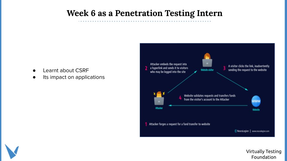 iuitzy1's tweet photo. It’s a great experience being a web application penetration testing intern here at @VTFoundation  . This week, I learned about CSRF.
#VTFOct21 #VTfoundation #internships https://t.co/hdcKHEt5rw