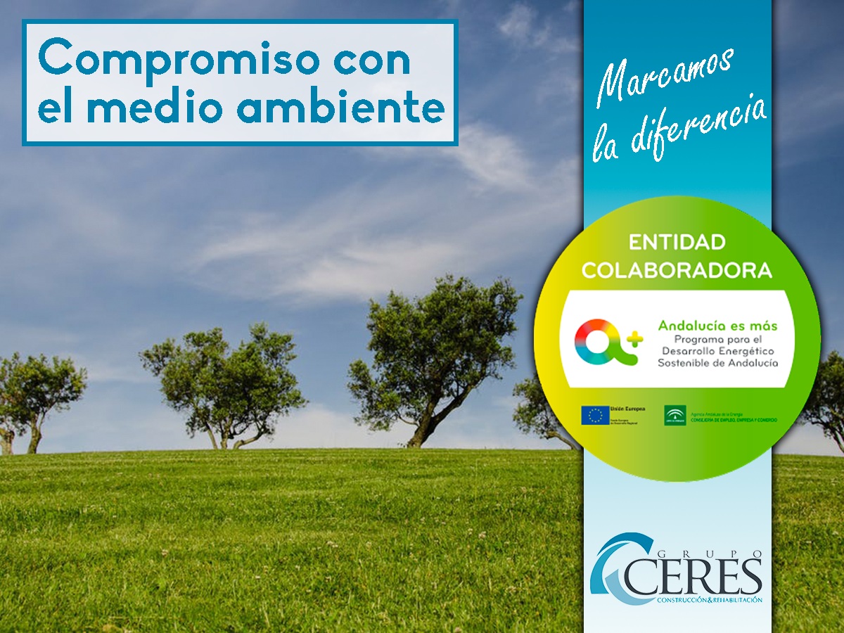 ¿Sabías que estamos adheridos al 𝗣𝗿𝗼𝗴𝗿𝗮𝗺𝗮 𝗽𝗮𝗿𝗮 𝗲𝗹 𝗗𝗲𝘀𝗮𝗿𝗿𝗼𝗹𝗹𝗼 𝗘𝗻𝗲𝗿𝗴é𝘁𝗶𝗰𝗼 𝗦𝗼𝘀𝘁𝗲𝗻𝗶𝗯𝗹𝗲 𝗱𝗲 𝗔𝗻𝗱𝗮𝗹𝘂𝗰í𝗮? 
Un compromiso con el medio ambiente, la transparencia y la construcción sostenible.
#GrupoCeres #rehabilitacionintegral