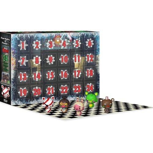 evilamysterror's tweet photo. Just in Five Night's at Freddy's Blacklight Pop! Advent Calendar

Countdown to Christmas with a line of themed pocket Pop! mini-figures. Featuring some of your favorite characters, the Five Night's at Freddy's Blacklight Pocket Pop! https://t.co/uFVWqmYnJR