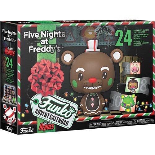 evilamysterror's tweet photo. Just in Five Night's at Freddy's Blacklight Pop! Advent Calendar

Countdown to Christmas with a line of themed pocket Pop! mini-figures. Featuring some of your favorite characters, the Five Night's at Freddy's Blacklight Pocket Pop! https://t.co/uFVWqmYnJR