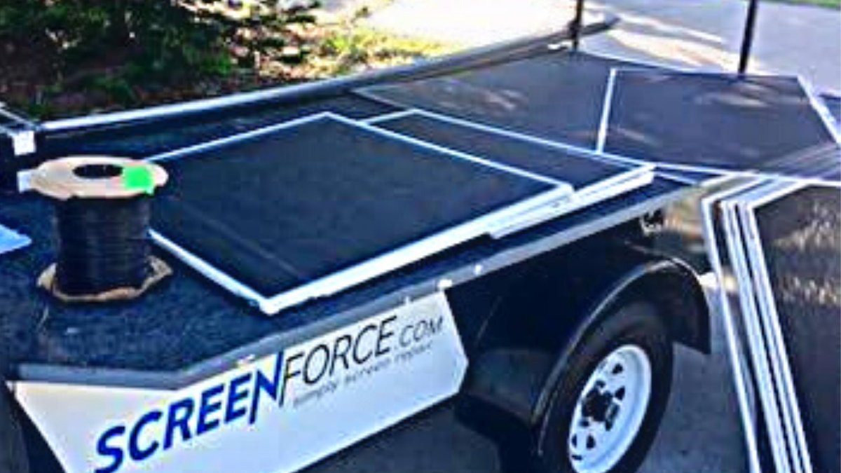 Did you know...one of the services we offer is Window Screen repairs and or replacement? We can actually build them onsite and same-day! Get started TODAY at screenforce.com