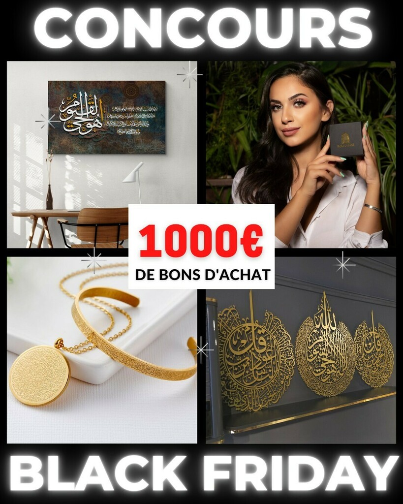 ✨🎉Le Black Friday arrive et nous allons le fêter à fond 🙌🏼 à tel point que nous organisons un Super CONCOURS 📣

😍 Gagnez des BONS D'ACHAT pour une valeur totale de 1000€ !

👉 Il vous suffit de vous inscrire sur en BIO ou directement sur notre sit… instagr.am/p/CWYrK5Dolgw/