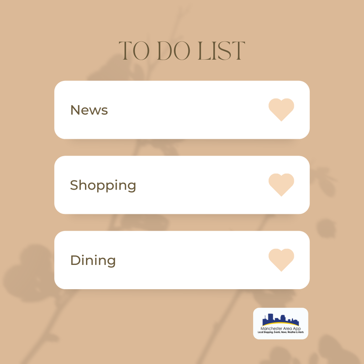 manchesterarea's tweet photo. Manchester Area App has got your covered for all the things on your daily to-do list.

Download the app now: https://t.co/sjM4qVWn00

#ShopLocal #ProximityMarketing #SmallBusinessMarketing #shopping #dining #news #deals https://t.co/M8kMB8uAPf