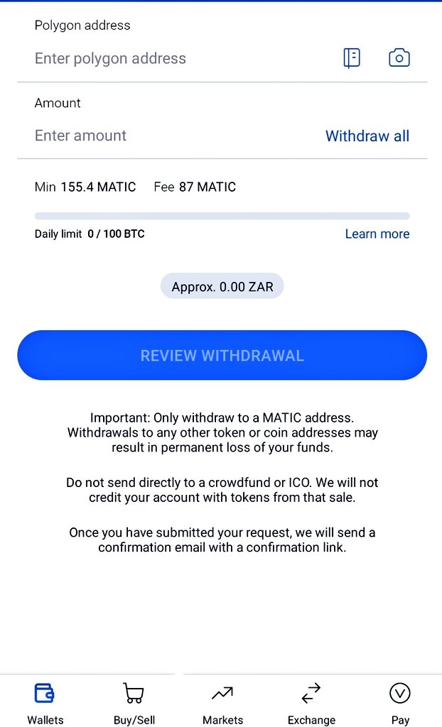 NLDnft's tweet photo. @VALRdotcom 
This min and fee to move $MATIC is a fucking joke right? https://t.co/9sGCMwb2KK