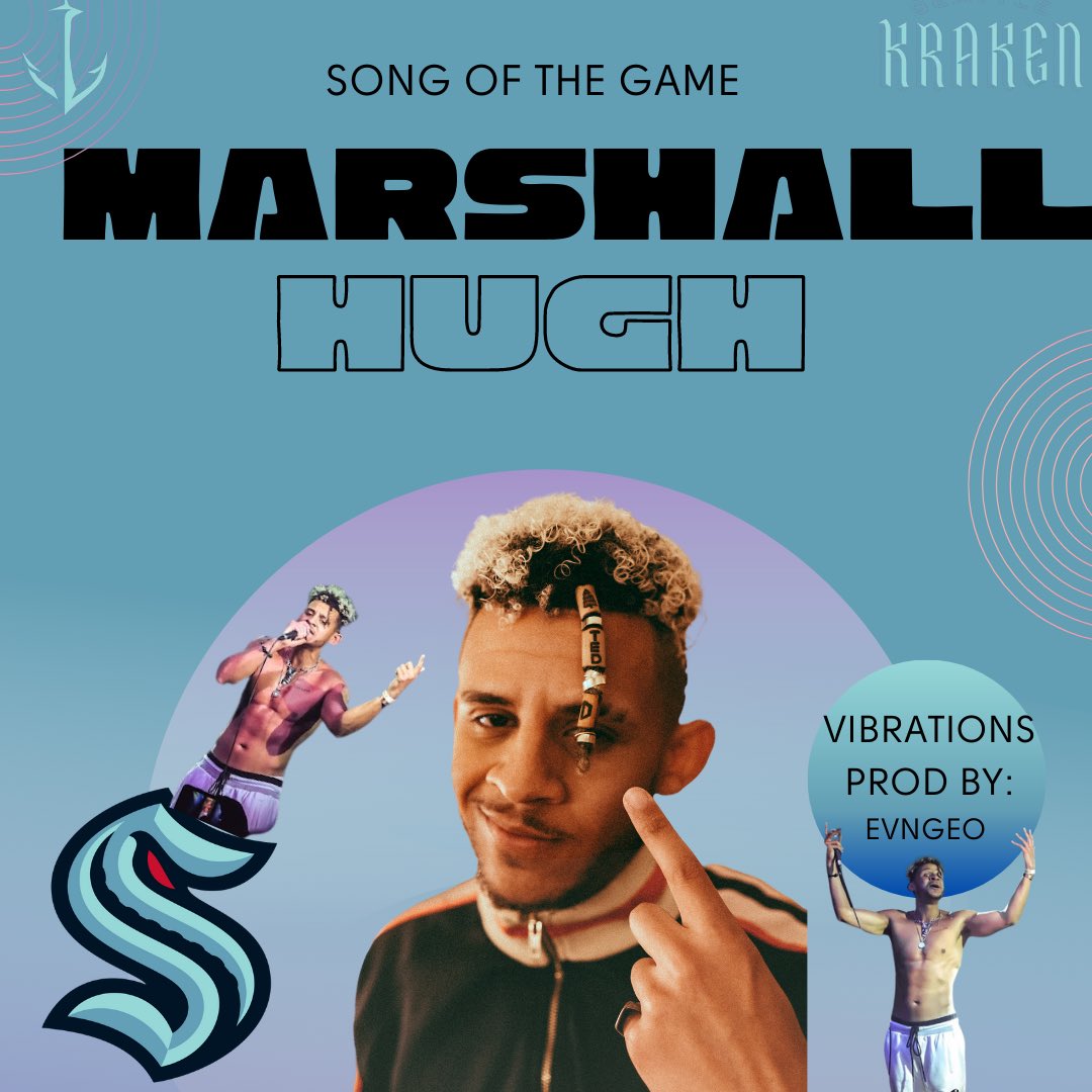 MarshallOfMLB's tweet photo. 🗣🏒 Thank you @SeattleKraken for selecting “Vibrations” prod. by @Evngeo_ as the SONG OF THE GAME 🚨❌🚨⛸🥅🤯 this is a huge town goal and I hope they fight to it lmaooo jk but fr someone snag some footage!!!! TEDDY BEEN TALKIN 🗣LETS GO KRAKENNNNNNN 🗣🚀🗣🗣🤙🏽 https://t.co/H8qk644j9T