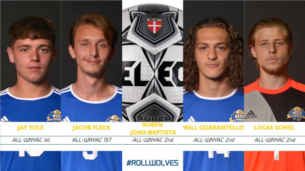 MSOC: <a href="/NiagaraMSC/">Niagara CCC Soccer</a> had five players recently recognized by the Western New York Athletic Conference! #RollWolves ⚽️🐺💪

Read more here: ncccathletics.com/sports/msoc/20…