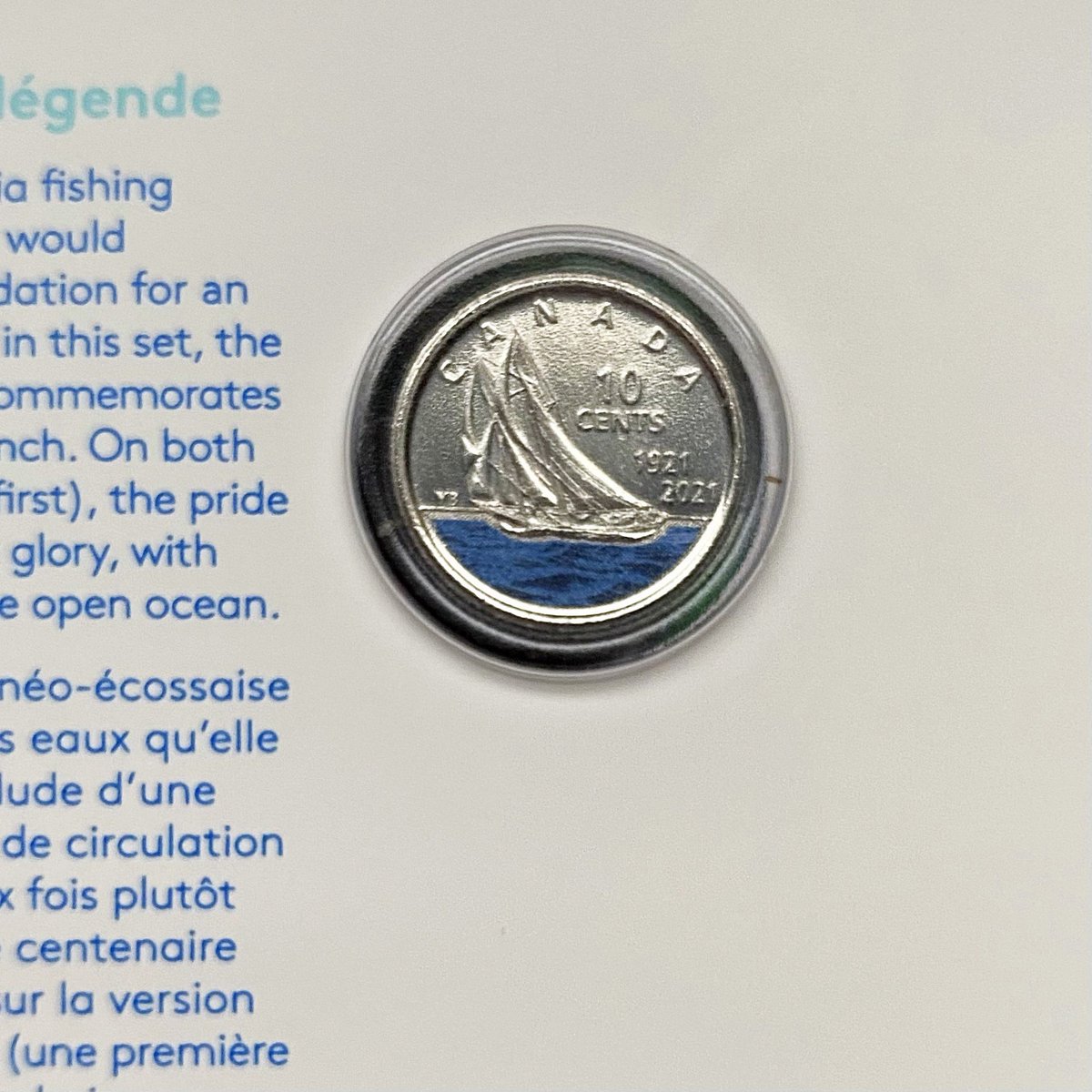 And I got #coins.

@SailBluenoseII @Bluenose_100 @CanadianMint #RoyalCanadianMint #Bluenose #dime #Bluenose100 #Lunenburg #NovaScotia