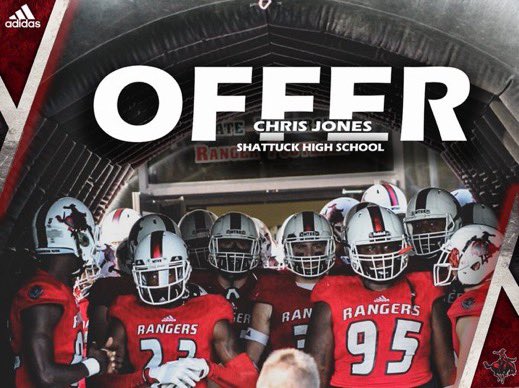 After a great conversation with <a href="/MickalArvie/">Mickal Arvie</a>, I’m grateful to announce that I have received my second college offer from <a href="/nwosufootball/">Ranger Football</a>! Thank you to the coaches and staff this opportunity!