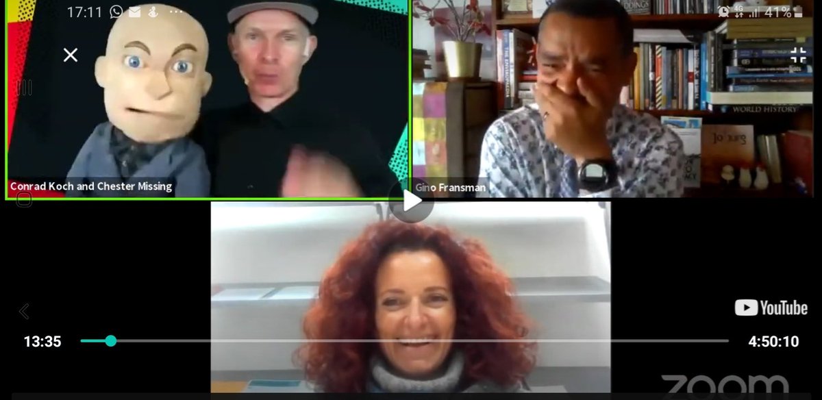 ginofransman's tweet image. Today I did the ugly laugh so many times it hurt. #OpenEdInfluencers @MandelaUni presented the #OpenEdColloquium21 hosted by @chestermissing, and it is easily the best online experience education has ever experienced. Watch it on YouTube.