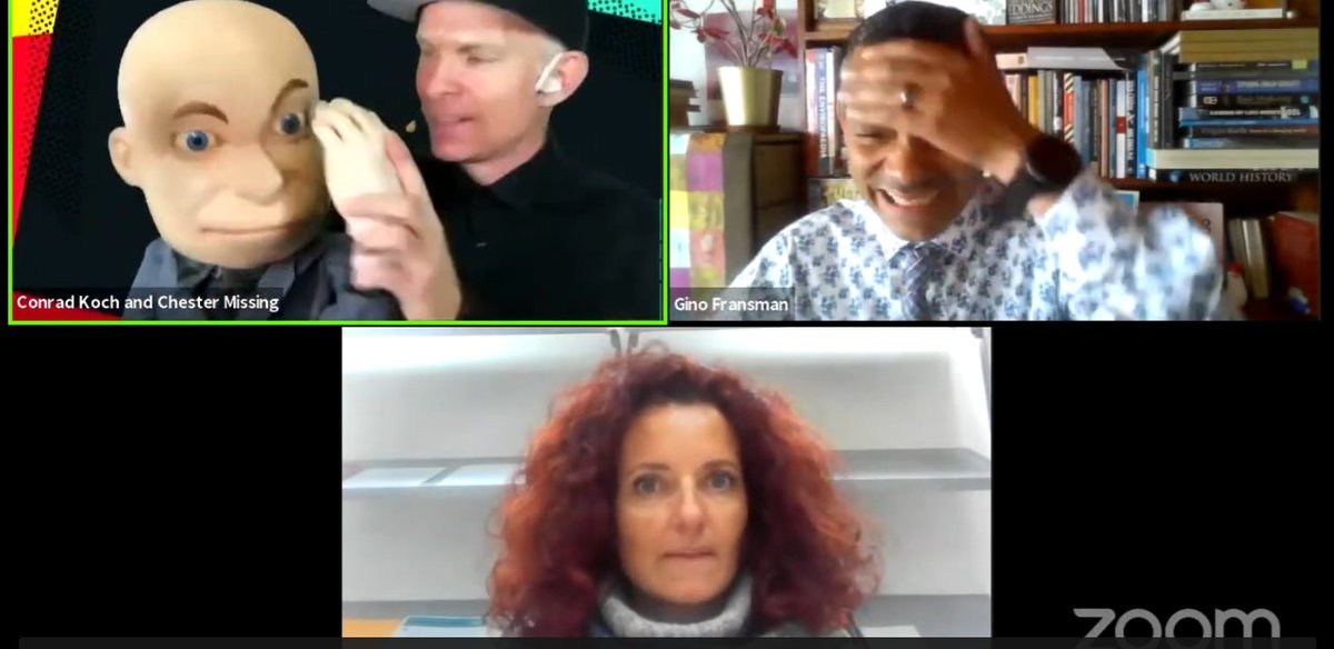 ginofransman's tweet image. Today I did the ugly laugh so many times it hurt. #OpenEdInfluencers @MandelaUni presented the #OpenEdColloquium21 hosted by @chestermissing, and it is easily the best online experience education has ever experienced. Watch it on YouTube.