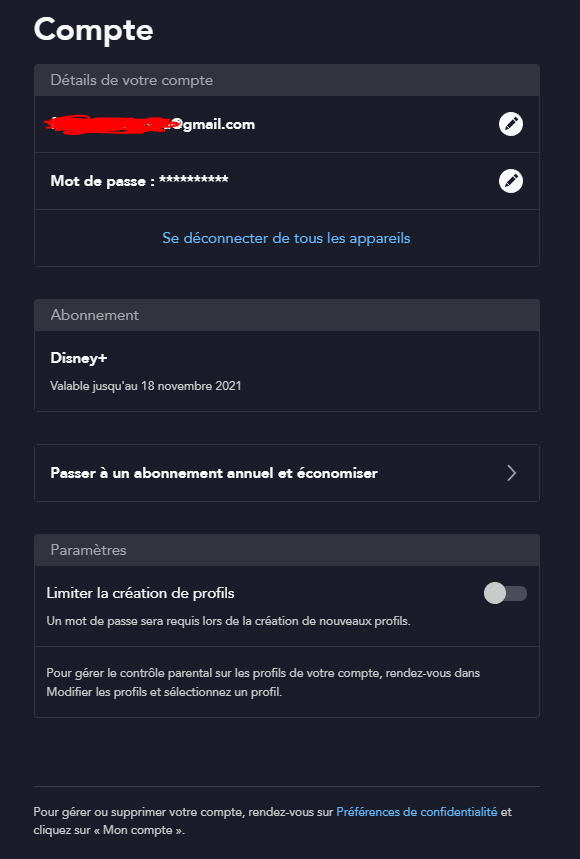 Shiva_Pache's tweet photo. @DisneyPlusHelp Merci pour votre retour, malheureusement le guide est obsolète. Un changement dans l'interface ne permet plus d'accéder aux détails de la facturation et le lien fourni dans l'email (/account/change-payment-info) redirige vers /account. C'est donc la mort de l'abonnement mensuel ? https://t.co/jJEhkA6kbC
