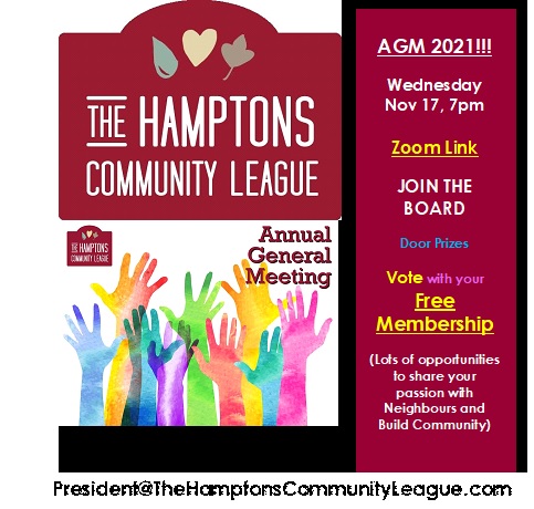 TheHamptonsCL's tweet photo. TONIGHT - 7pm ZOOM: The Hamptons CommunityLeague AGM 2021 - Come to Build Community - Enter to win Door Prizes https://t.co/JTb7Ahz9cA https://t.co/XAZ2mKFlb0