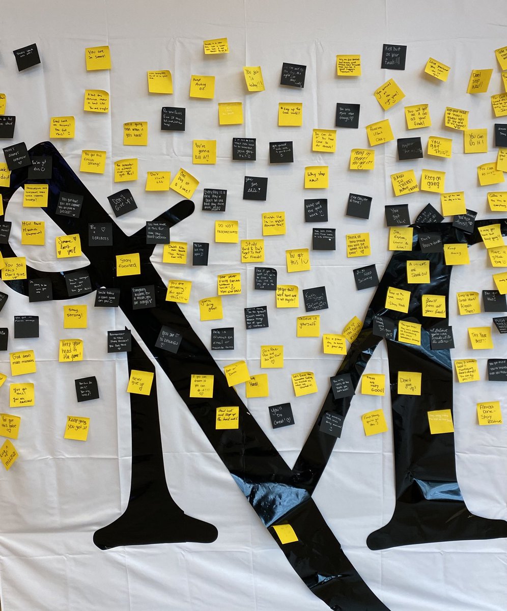 And don’t forget to share your study tips or words of encouragement as we wrap up the semester!