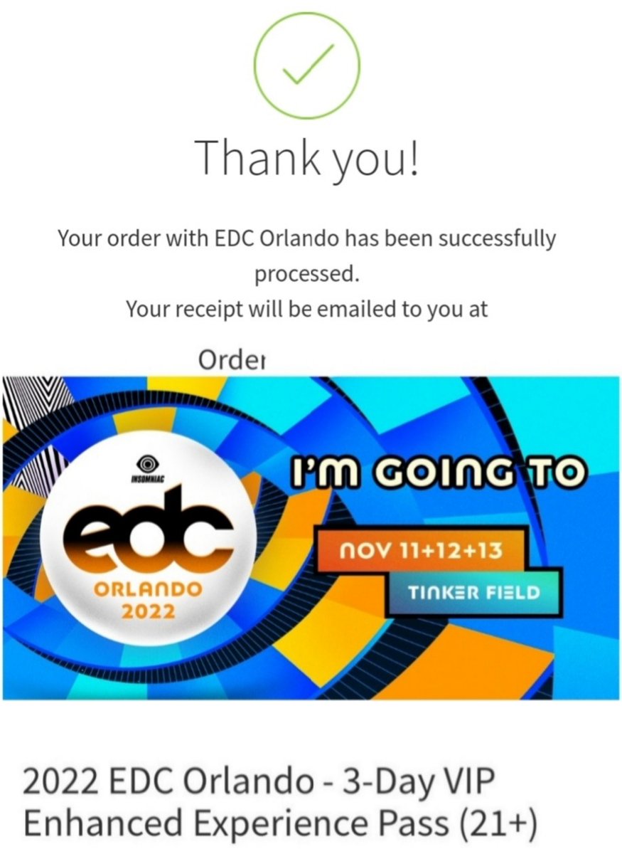 CanobieFan's tweet photo. VIP FULL SEND (as the cool kids once said) #WeGoin' 
@EDC_Orlando 🔊😬😀🔊 https://t.co/9BeAVFgZPM