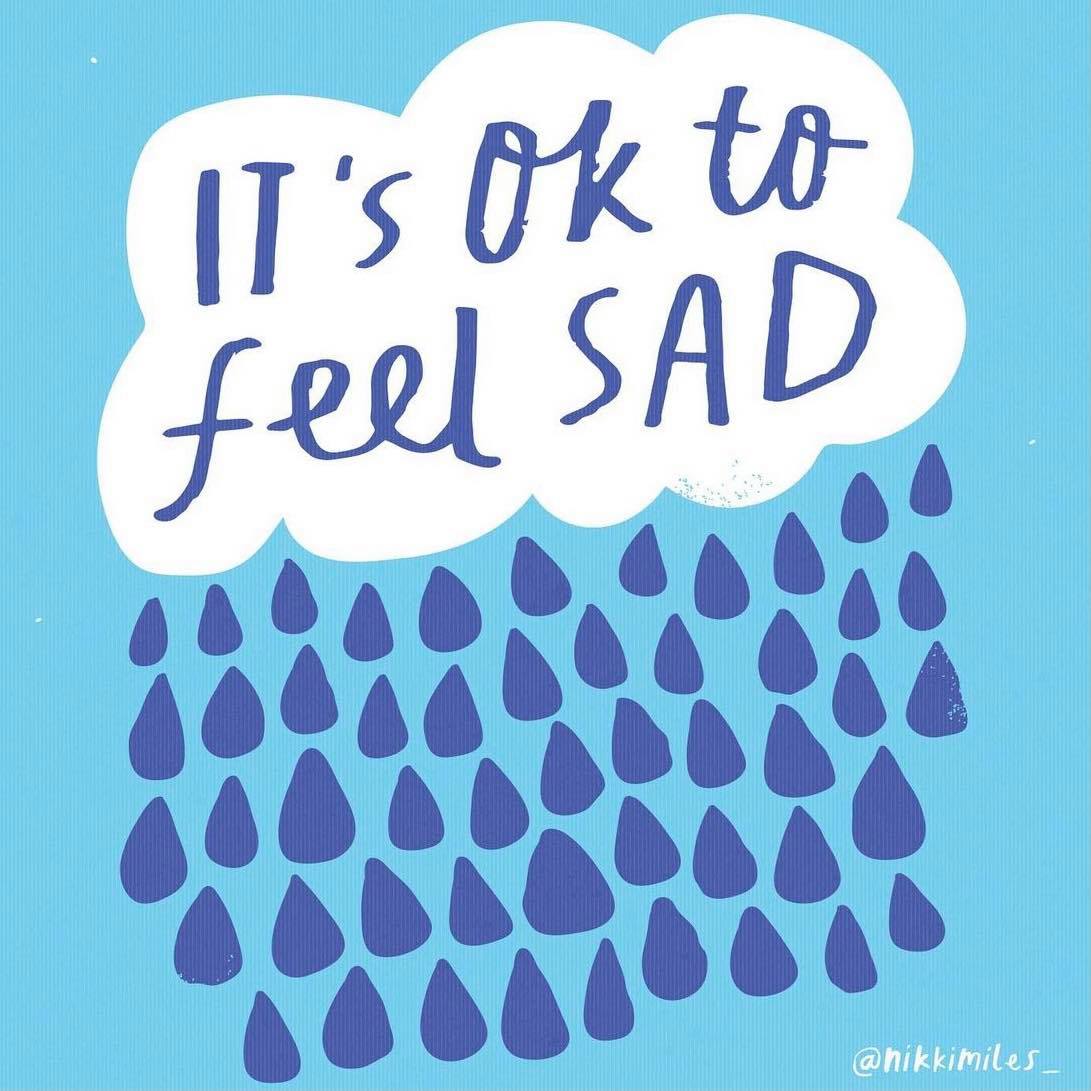 A4HNorthants's tweet photo. Never forget it's ok to feel sad, in fact, it's a normal part of being a human. Sad feelings do pass. ☔️
#FeelYourFeelings #ItsOkNotToBeOk #EverythingPasses https://t.co/AzXyY2NmHy
