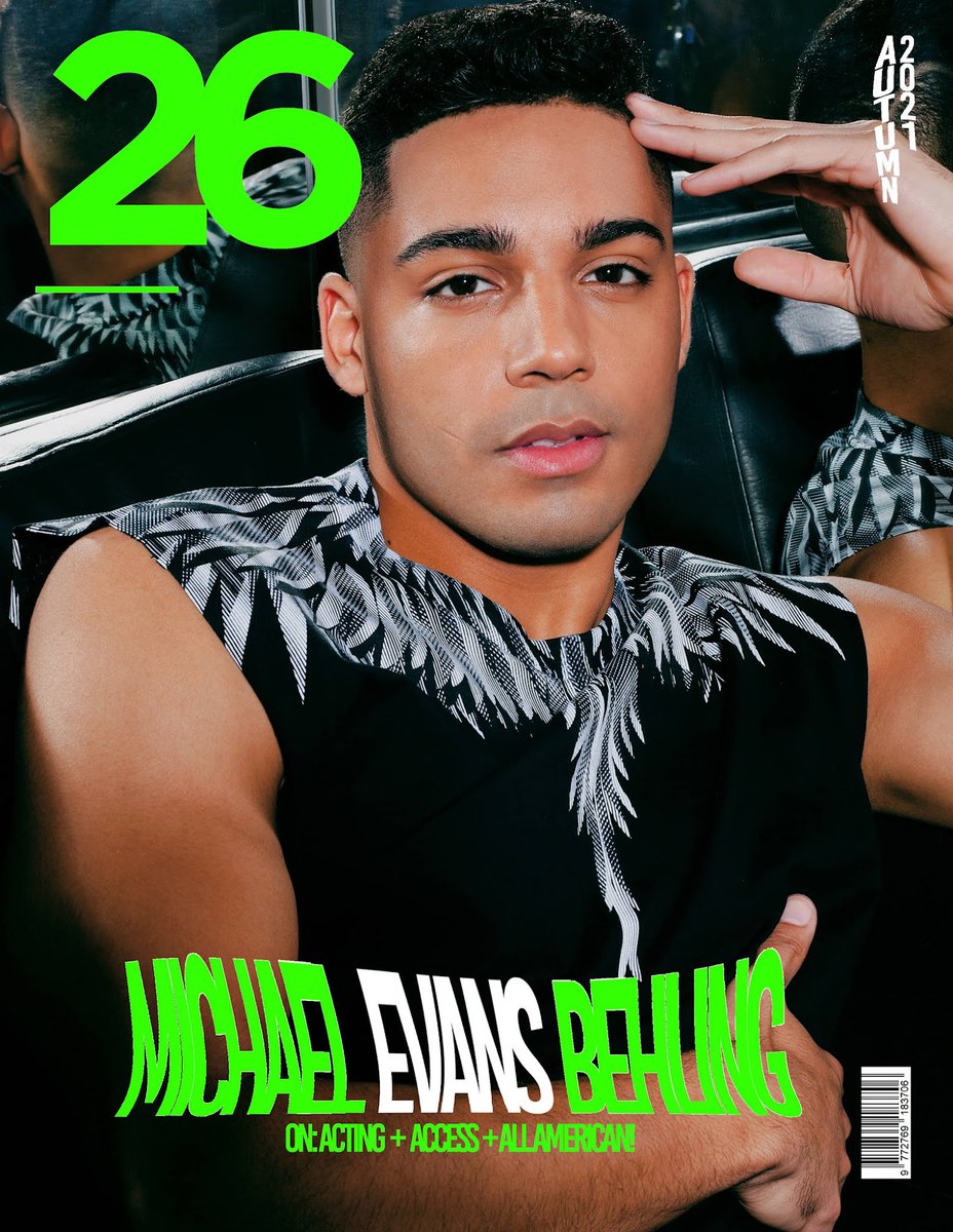 MaleFashTrends's tweet photo. #MichaelEvanBehling, la estrella de CW, posa para el número de otoño de #26Magazine https://t.co/EZYY86Ckei https://t.co/TVvDNfZsqM
