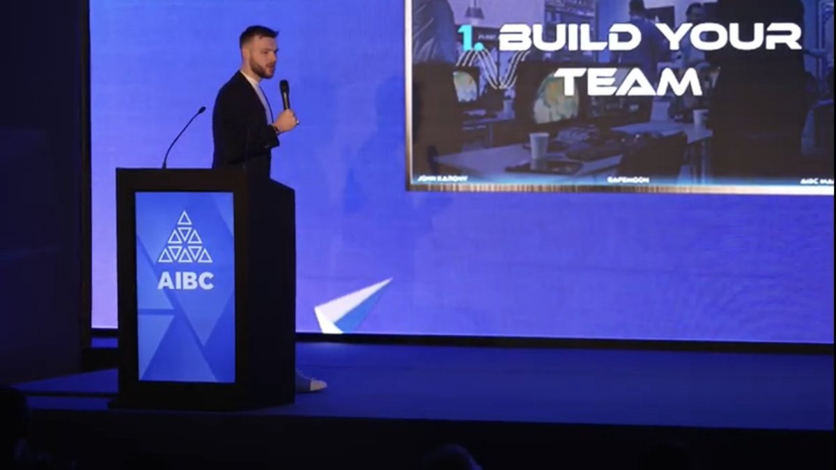 “If you Google me you can see that both my parents were CIA retired. I graduated highschool, moved up to Utah and started college. Quickly realized that wasn’t for me, joined the military. Grew up in Africa, Asia, Europe, the Caribbean.”
—John Karony #SAFEMOON CEO at AIBC Summit