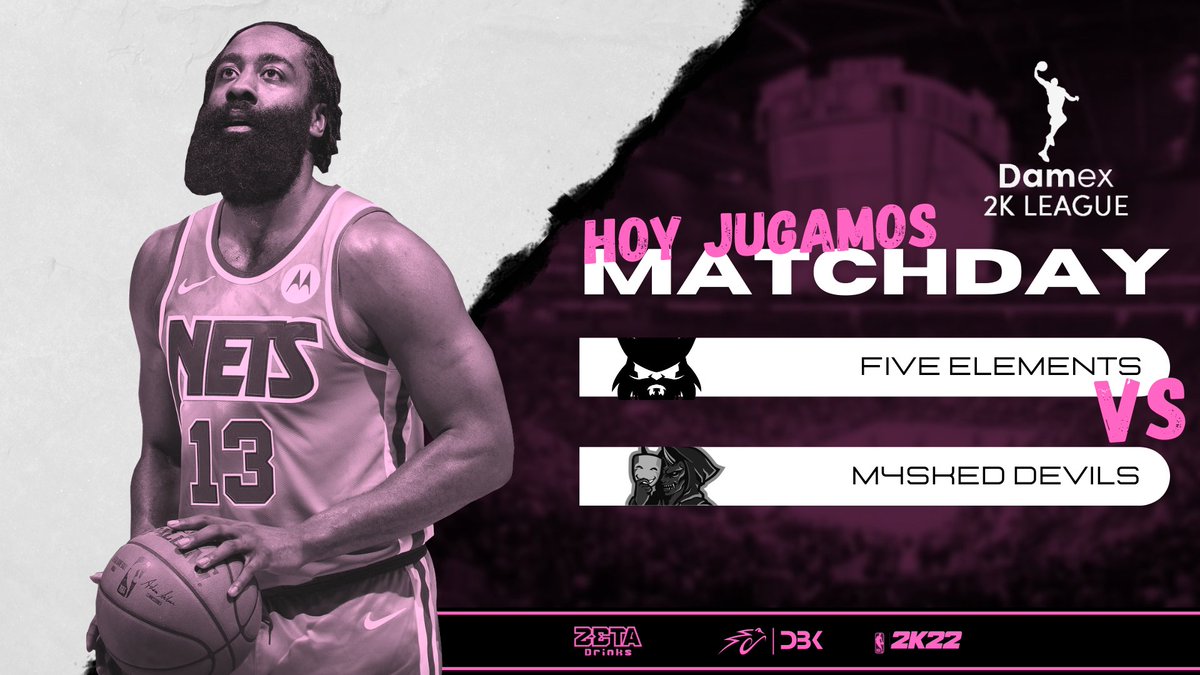 🏀 ¡HOY JUGAMOS!
Disputaremos la <a href="/LigaESP2K/">Damex 2k League</a> renovados y con muchas ganas de afrontar esta jornada!

🆚 <a href="/m4sked_devils/">M4sked Devils eSports</a> 
🕚 23:00
📺 Twitch.tv/kalum11

#FeelTheFive 👊🏻