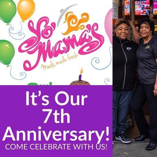 YoMamasMeals's tweet photo. Mamaβs SOOO thankful that Birmingham has loved on us for 7 years strong!! #FeedThemFresh #GFGoodness #BHAMStrong https://t.co/XYN87ghUys