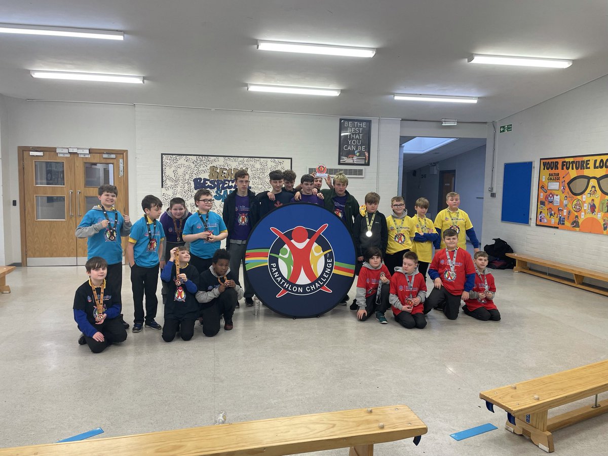 MrMcManus3's tweet photo. What an amazing event down at leverpark school this morning! We welcomed the @ForwardsCentre for our very first AP event which was ran by @bolton_sport @Panathlon @OfficialBWITC ! Everyone involved was amazing and we can’t wait for our next event! @LeverParkSchool @bolton_pru https://t.co/Y55ntum8LG
