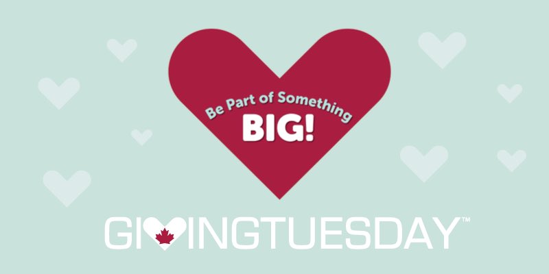 Are you ready? We sure are! We are officially less than two weeks away from GivingTuesday, where you will have the opportunity to support WRYM and Our Guys leave homelessness behind. 

canadahelps.org/en/charities/t…