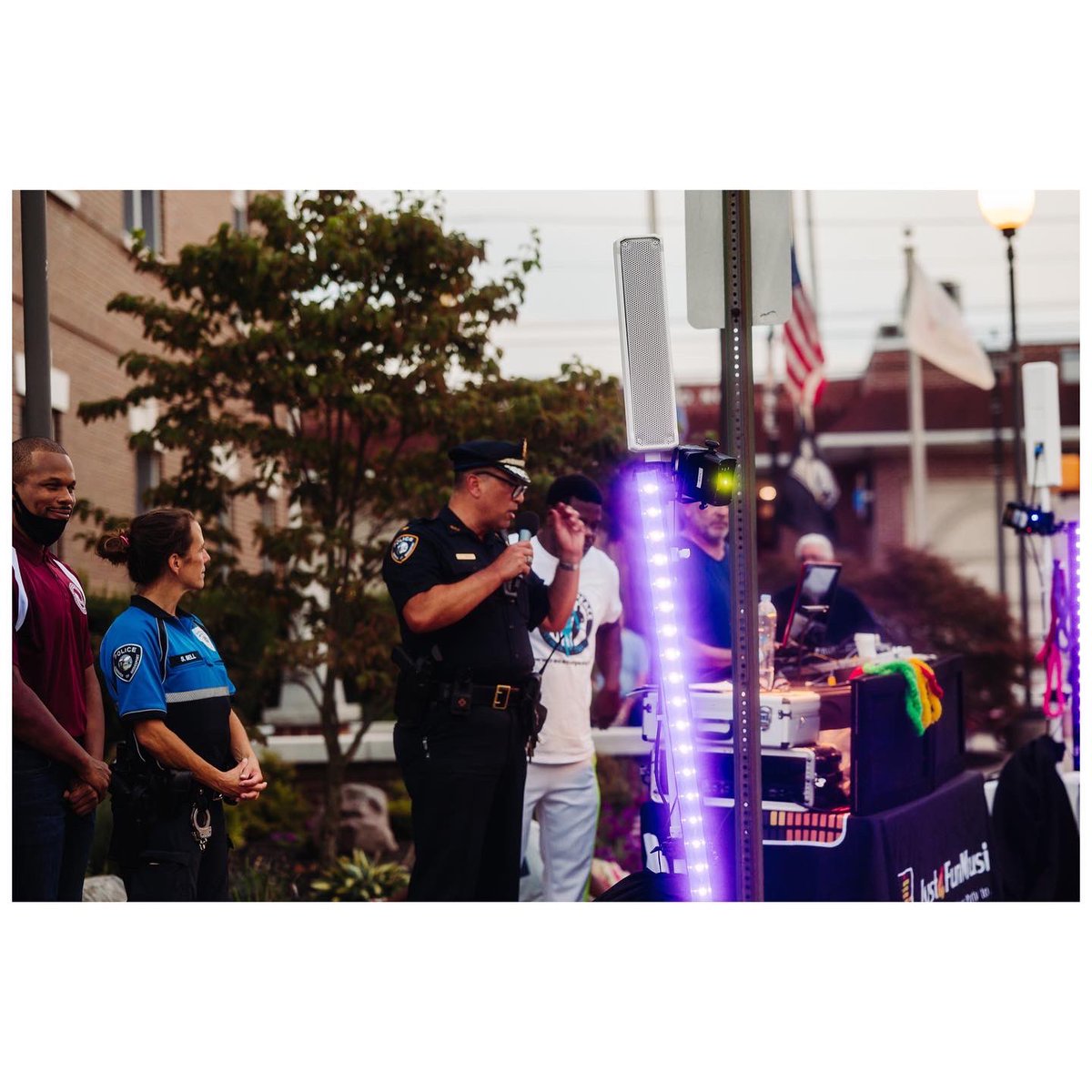 mayormarkbarbee's tweet photo. That time Bridgeport Police Department hosted a beautiful National Night Out event https://t.co/HR0ItPcnc2