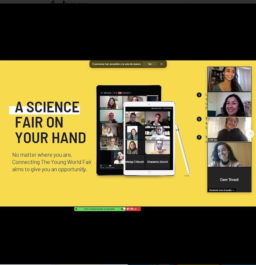cywfair's tweet photo. Earlier today we had the opening ceremony of our fair, with our special guests being Ozimar Pereira from REDE POC alongside John Sutor and Carlos Mercado-Lara from Sciteens ! We also discussed about the Charles Chirara Essay Prize, sponsored by Dr. Lewis Owens @Martin2018St https://t.co/G0U9cRnzU7