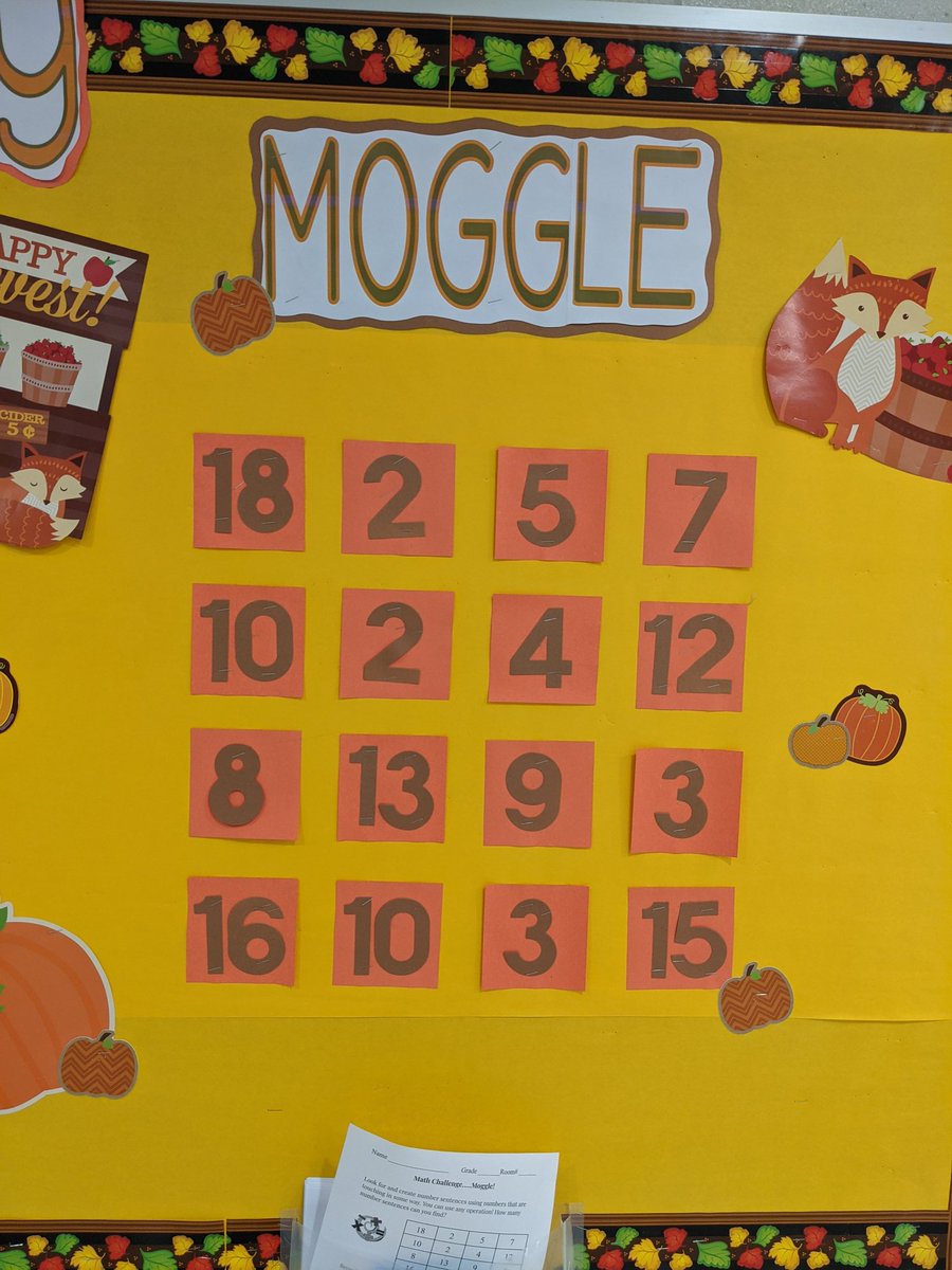 Hey <a href="/JeffersonLabs/">Jefferson Labradors</a> - BOGGLE IS BACK! And Mrs. Hulbig has joined the fun and put up a Moggle board, too! Try to make as many words with connected letters and equations with connected numbers as you can! You have until December 8! Ready? Set... GO! Good luck Labs!