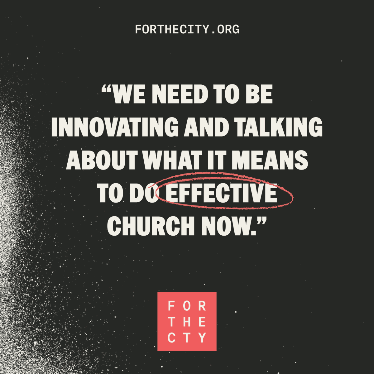 Episode 2 of our series "Restless For The City" is out now! anchor.fm/forthecity