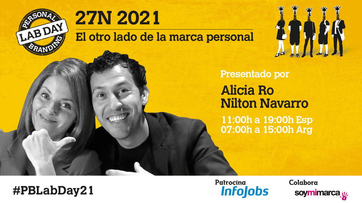 Personal Branding Lab Day 11ª edición 🦒 tweet media