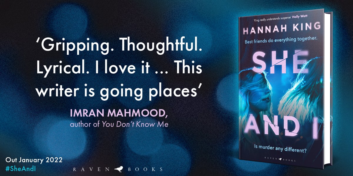 BloomsburyRaven's tweet image. #SheAndI by @_HanKing is now available to request @NetGalley: netgalley.co.uk/publisher/titl…