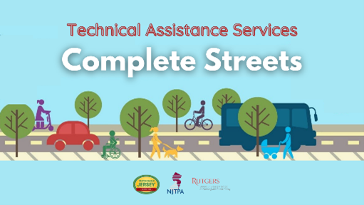 NJBikeWalk's tweet photo. Coming Soon! Beginning December 6, municipalities in Bergen, Essex, Hudson, Hunterdon, Middlesex, Monmouth, Morris, Ocean, Passaic, Somerset, Union and Warren counties can apply to receive free complete streets technical assistance. Learn more: https://t.co/q4EXRx1ZMX https://t.co/8uPVYUDWj1