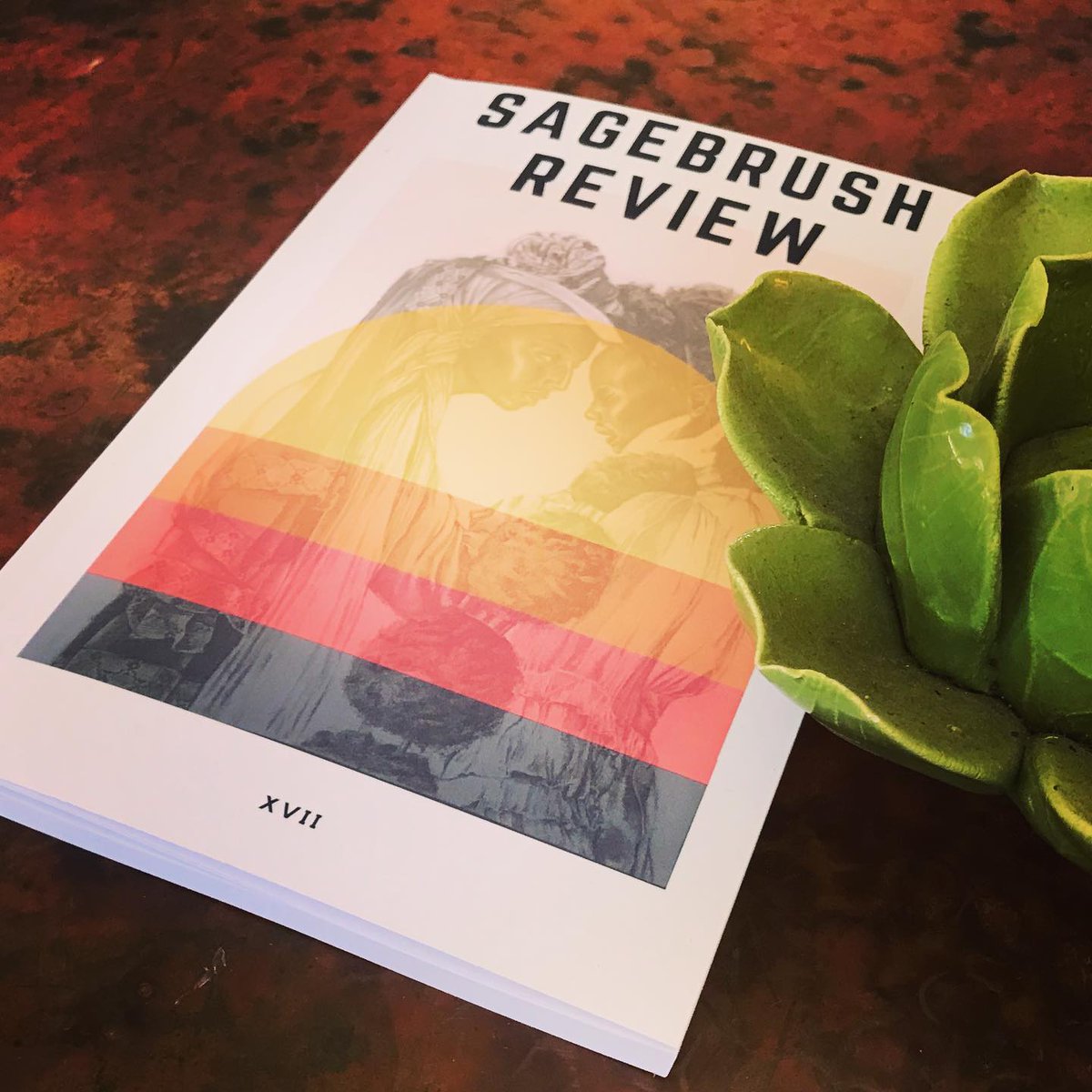 SagebrushReview's tweet photo. We still have plenty of XVII books for sale! Order a copy via PayPal or Venmo (@sagebrushreview) for $15. Check out our website for more details. 🙏🏼 https://t.co/FnKS7CpPcl