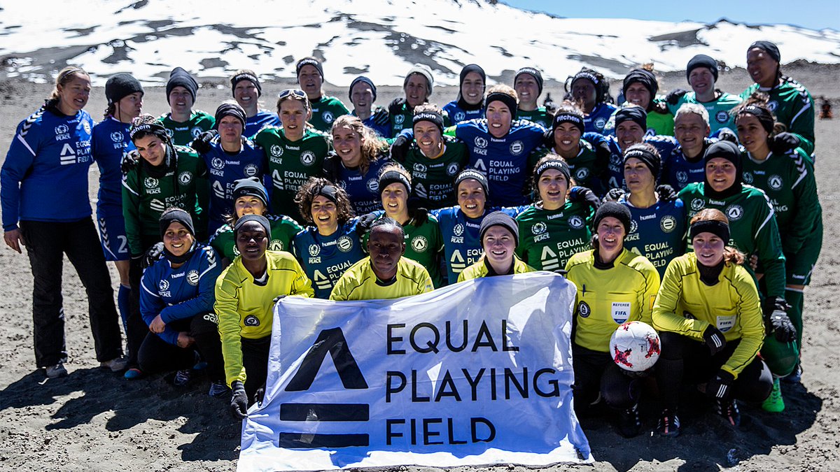 Looking for something to watch at home this week? Highly recommend the doc Equal Playing Field on Apple TV &amp; iTunes. Hugely inspiring account of a group of women who set out to play the highest &amp; lowest elevation soccer matches ever. BIG congrats to <a href="/Amirosie/">Amirose Eisenbach</a> &amp; the EPF team! 👏
